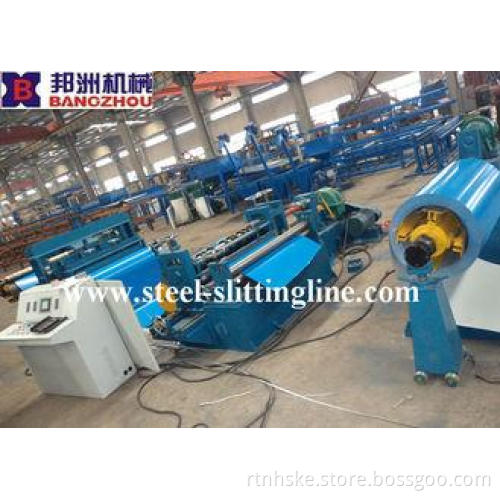 50Hz Simple Steel Coil Slitting Line 6CrW2Si , Supporting S